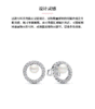 百货世界-潘多拉珍珠密镶光环耳钉 商品缩略图0