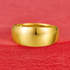 【限时克减150元】足金999.9 实心内福光面活口光圈戒光圈蛇肚戒（最宽处约8.1mm）(JZ00674-01)（预售产品下单后不退款不退货不换货不补差价） 商品缩略图1