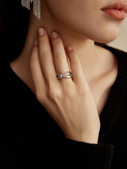 monSecret｜SW010302 云转戒指【MOTION】 [ 银  ] 商品图0