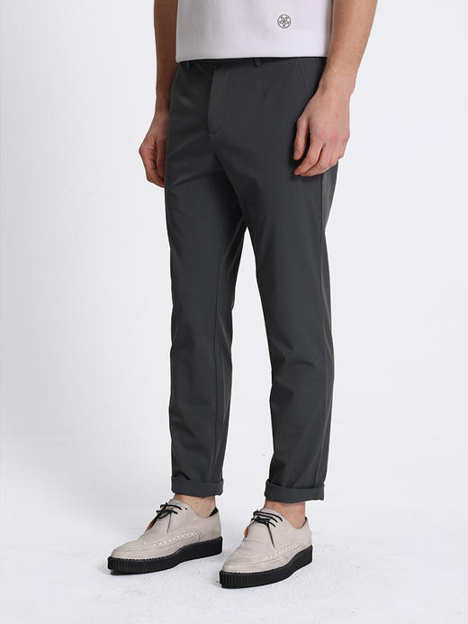 callisto深灰锦纶混纺休闲裤 STCPW136C 商品图1