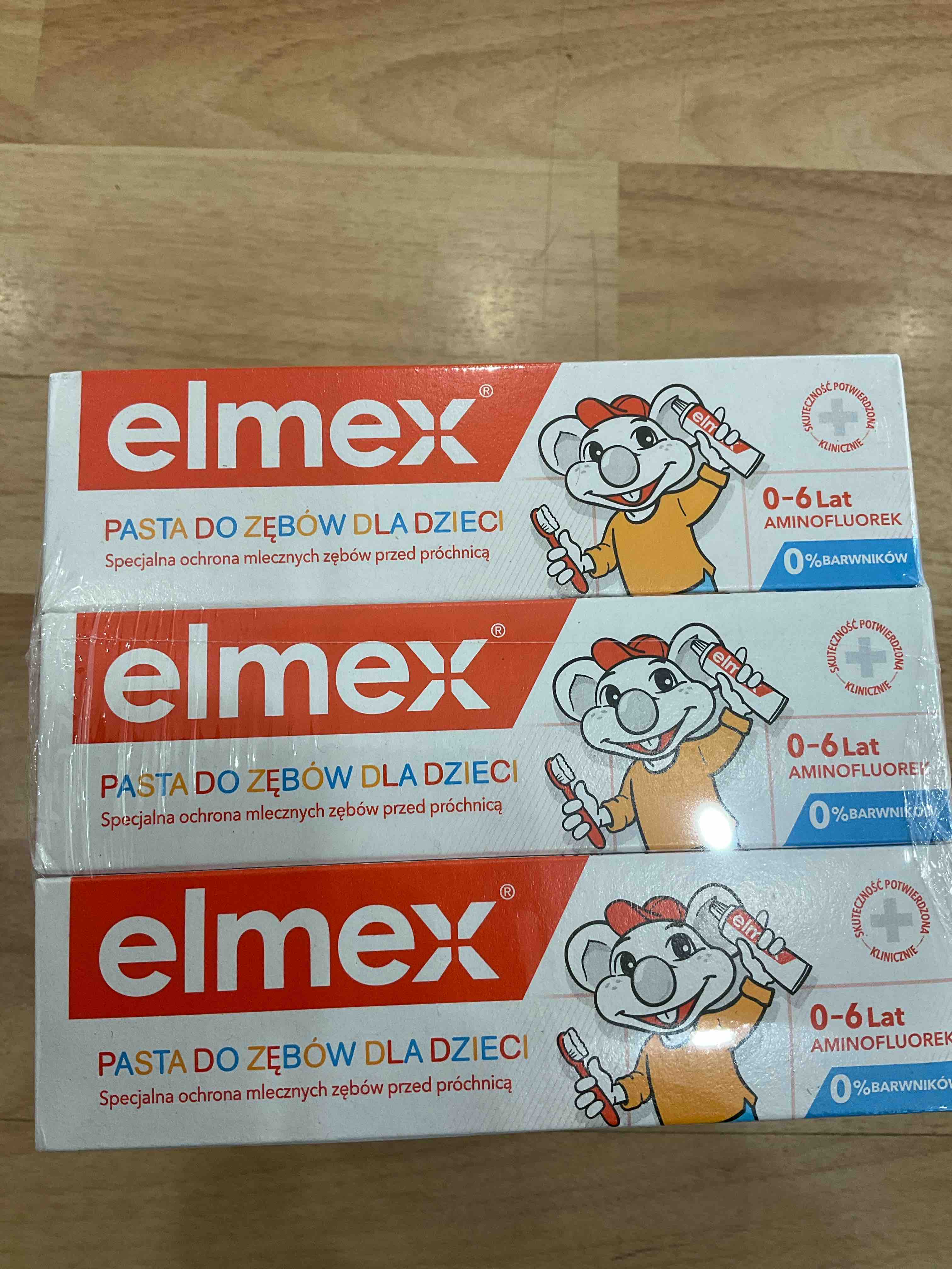 德国ELMEX艾美适含氟可吞防蛀儿童牙膏0-6岁97983