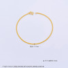 【限时克减150元】足金999 5G黄金侧身手链（可以穿绳的古巴链）(AG5GSL00124)（预售产品下单后不退款不退货不换货不补差价） 商品缩略图3