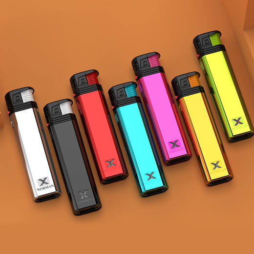 贵族打火机X44长机七彩铁壳 商品图4