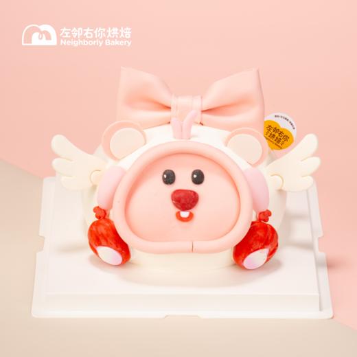 小天使 · 异型翻糖动物奶油蛋糕 商品图0