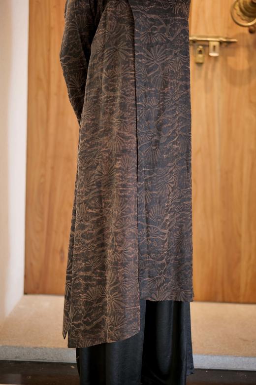 漫物记香云纱长袍1 商品图5