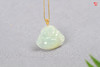 天然翡翠【笑佛】吊坠   镶嵌：18k金 商品缩略图5