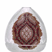 PASABASHCE 帕莎-小孔雀编织图案烛台