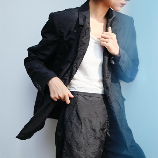 LIYIHAN褶皱宽松西装Y241T03490 商品图3