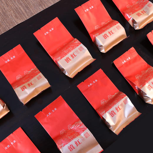汉合茶叶 随手礼如愿滇红茶  特级 云南滇红 120g（24泡x5g） 商品图3