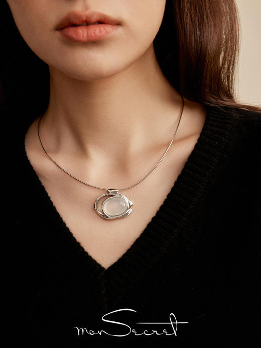 monSecret｜SW020201 运袖项链【MOTION】 [ 银  ] 商品图3