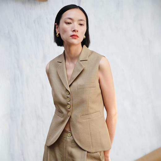 LIYIHAN短款外穿马甲Y242J06471 商品图0