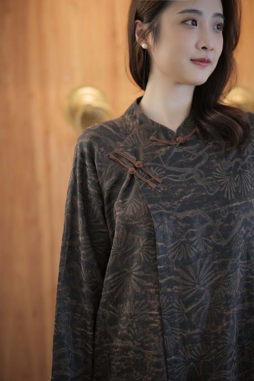 漫物记香云纱长袍1 商品图4