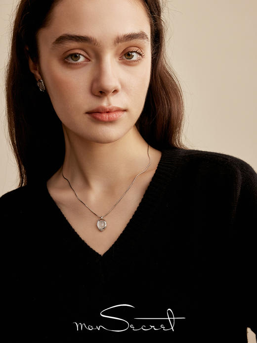 monSecret｜SW020202 玉见项链【MOTION】 [ 银  ] 商品图2