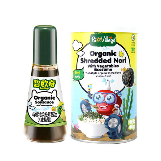 【社群专属】碧欧奇宝宝酱油有机松茸儿童调味减盐酱油喷头控量 商品图8