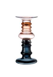 PASABASHCE 帕莎-波西米亚烛台 海军蓝/肉桂色 商品图0