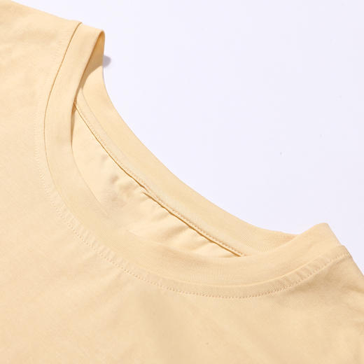 都市丽人生活家居春夏睡衣女32支CVC单面家居服薄款短袖短裤女士棉质套装LH42F5 商品图4