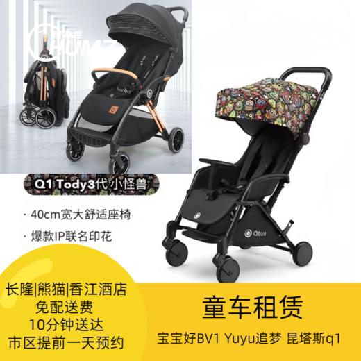 【童车租赁】10分钟免费送达（限长隆\熊猫\香江酒店）|多款车型可选|多天可优惠|市区可送货 商品图0