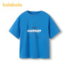巴拉巴拉童装打底衫儿童短袖t恤男大童夏装纯棉印花亲子休闲上衣 商品缩略图4