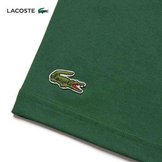 Lacoste法国鳄鱼男女同款新款时尚百搭短袖T恤TH0134-98 商品图9
