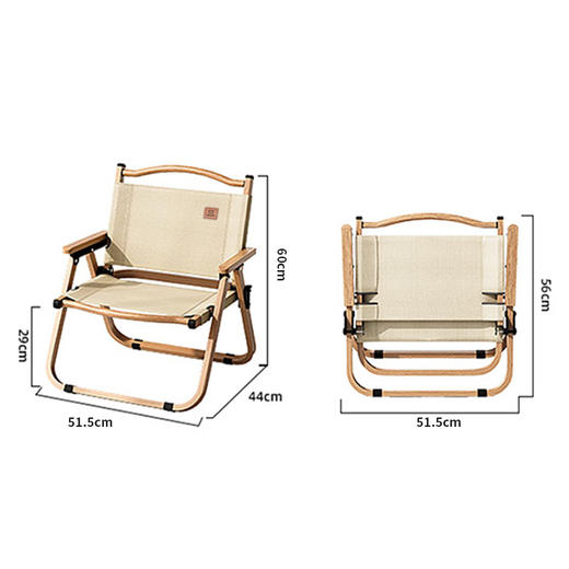 凯速克米特折叠椅|久坐不累不硌脚，贴合背脊更舒适 商品图8