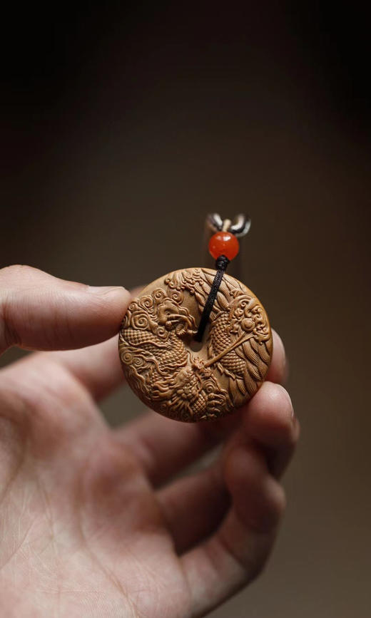 飞龙吐珠°老山檀香吊坠挂件 商品图8