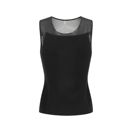 LIYIHAN坑条拼接上衣Y241S25901 商品图5