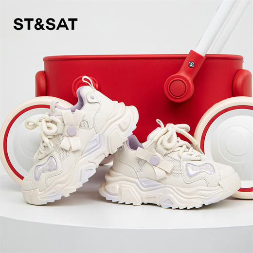 【童鞋】星期六透气网面百搭儿童运动鞋SSC1131L06 商品图4