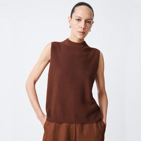 STUDIO NICHOLSON KNITWEAR - 7GG SLEEVELESS 女装无袖针织上衣