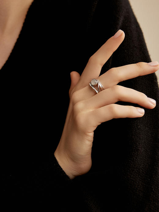 monSecret｜SW010301 舞律戒指【MOTION】 [ 银  ] 商品图2