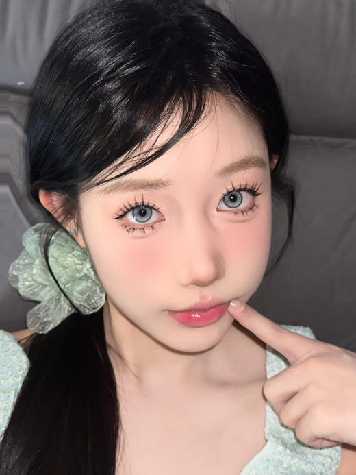 【中直径】4YOUTHCON-青提气泡-14.2mm【年抛 0-800度 无525/575】 商品图8