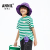 男女童圆领短袖T恤夏新款安奈儿童装EM421117 商品缩略图1