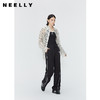 NEELLY纳俪商场同款夏季莱赛尔印花衬衫外套女落肩袖微透外搭上衣 N24041B01010 商品缩略图2