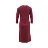皮尔卡丹女装2024春夏新款黑色红色简约通勤风连衣裙C42DL30T0 商品缩略图2
