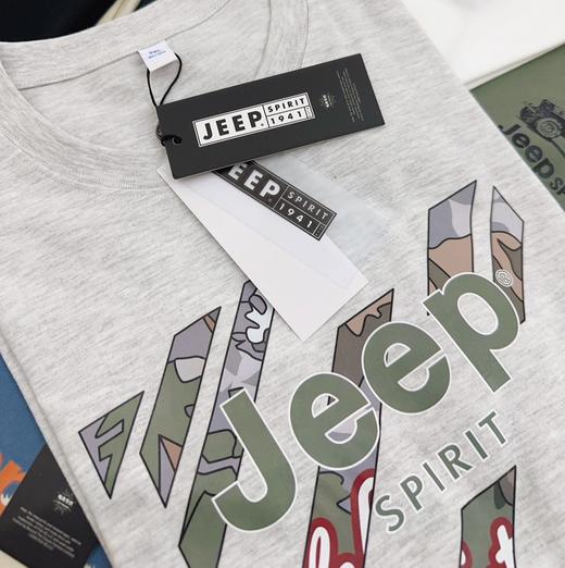 【任选两件79】JEEP SPIRIT吉普240g重磅纯棉T恤（4-326） 商品图12