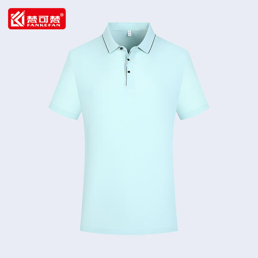 高端工作服夏季翻领短袖polo衫定做上衣企业工装定制文化衫印logo 商品图4