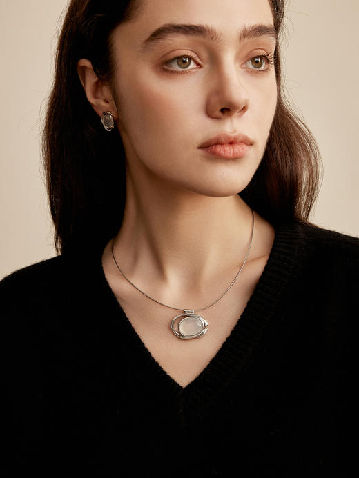 monSecret｜SW020201 运袖项链【MOTION】 [ 银  ] 商品图4