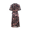 皮尔卡丹女装2024夏季新款花色短袖连衣裙C42DS28B4 商品缩略图2