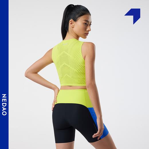 NEDAO内道超轻速干排汗训练马拉松比赛女士夏季短款跑步风洞背心 商品图3