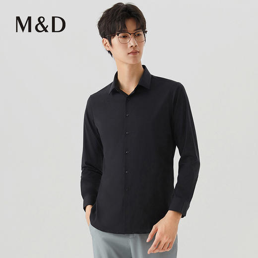 【名盾】梭织长袖衬衫M4CB31599B 商品图2