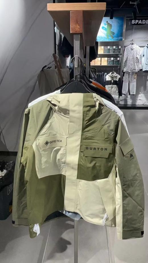 SS24 BURTON雪服U GORE-TEX 2L JACKET FOREST MOSS 商品图0