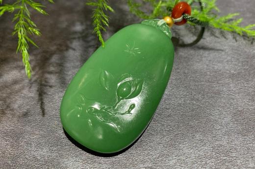 【御珠宫坊】碧玉荷花牌 商品图6