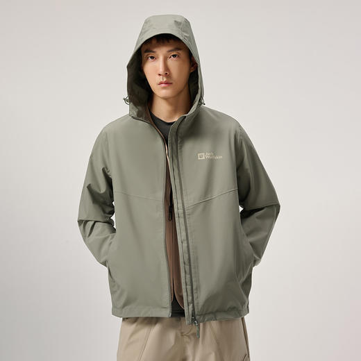 【自营】JackWolfskin/狼爪  冲锋衣男24春季户外防水宽松休闲外套 5122013 商品图1