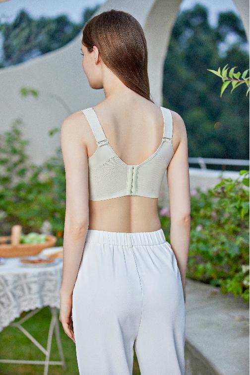 【第二件 0 元｜ 满2件 5 折】【D杯单件】【秀黛】丝语软圈水晶杯文胸L5110029D【门店同款】 商品图1