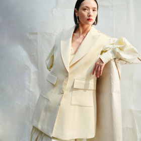 LIYIHAN中长款马甲Y241J00470