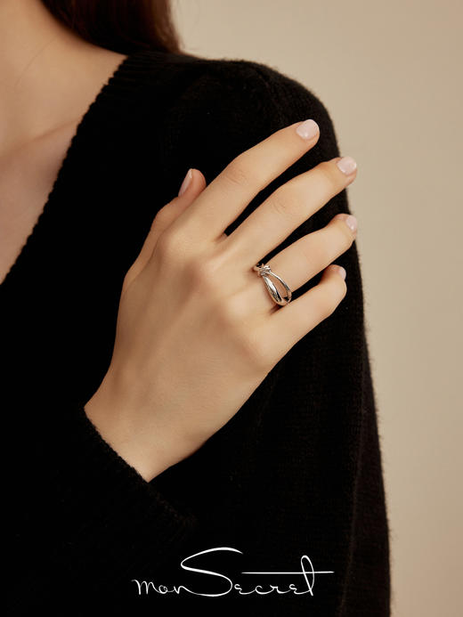 monSecret｜SW010302 云转戒指【MOTION】 [ 银  ] 商品图1