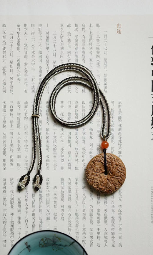 飞龙吐珠°老山檀香吊坠挂件 商品图1