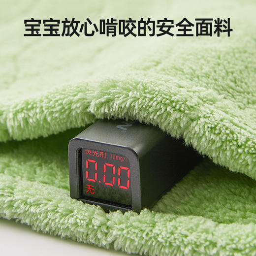 taoqibaby淘气宝贝儿童浴巾男孩女孩可穿新生婴儿洗澡速干吸水斗篷宝宝带帽浴袍裹巾 商品图3