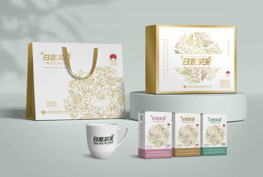 云南富源魔芋粉代餐粉魔芋胶膳食纤维饱腹食品白金芋宝膳食纤维（120）克礼盒 商品图1