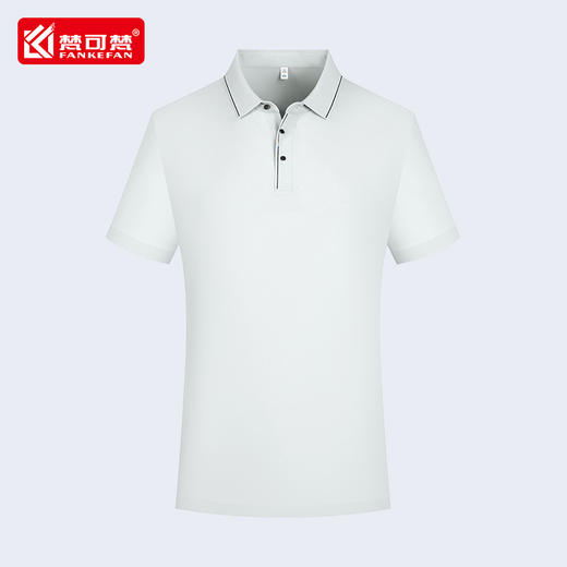 高端工作服夏季翻领短袖polo衫定做上衣企业工装定制文化衫印logo 商品图1