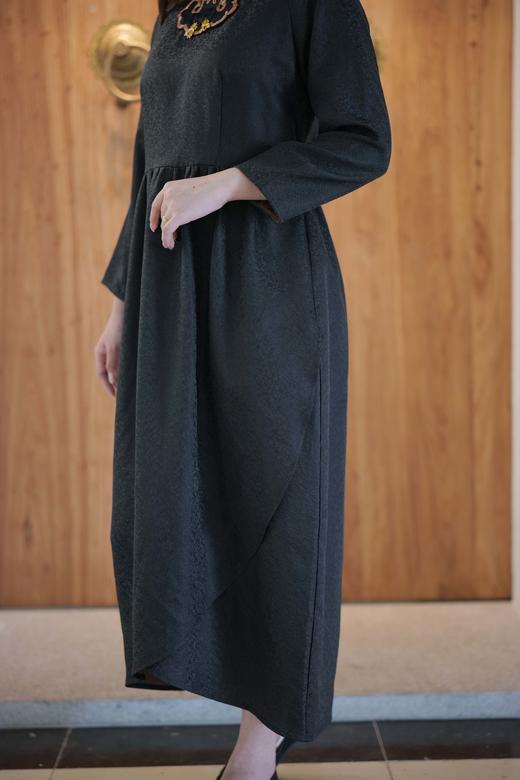漫物记香云纱老绣片连衣裙XYS-W156 商品图5